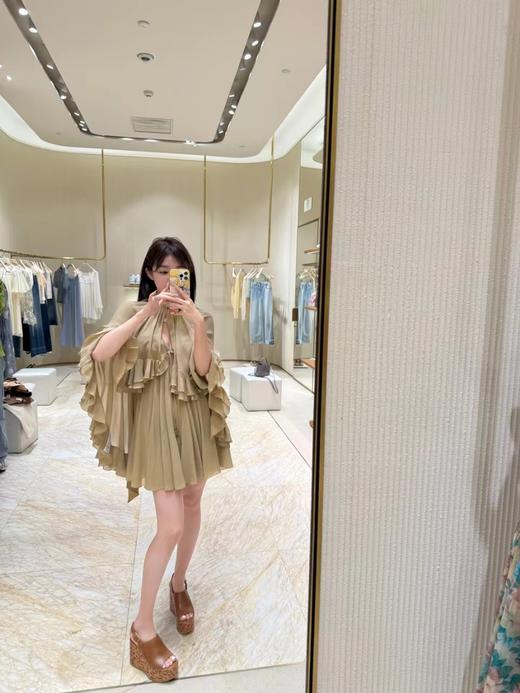 清仓捡漏 LINCHAOZHANG私服定制系列【飞鸟集】   LQ250026斗篷吊带裙LC250048雪纺斗篷上衣 商品图3