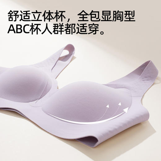 【商场同款】熳洁儿 自由无尺码内衣背心款美背软支撑ABC可穿果冻胶软支撑25201555 商品图2