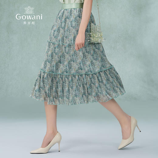 乔万尼夏季新品百褶半身裙艺术EM2D773 商品图2