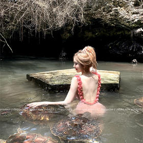 【YW】无忧购辣妹风连体泳衣露背性感度假温泉泳装106(截单后7天发货)