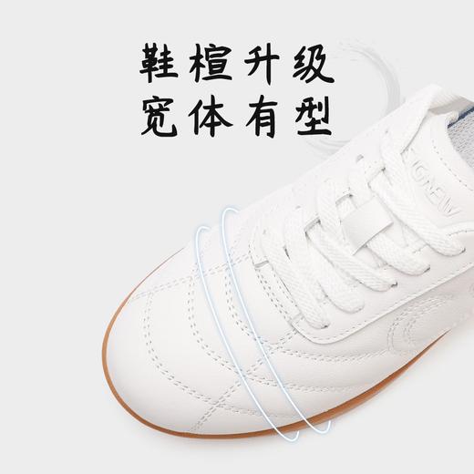 信诺正宗头层牛皮太极鞋女武术练功表演运动鞋真皮舒适软底散步鞋5C1655-8 商品图2