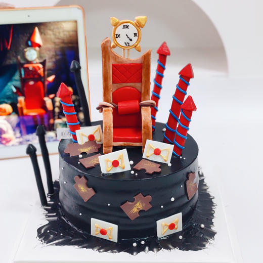 第五人格狂欢之椅翻糖蛋糕（暗黑版） 商品图5