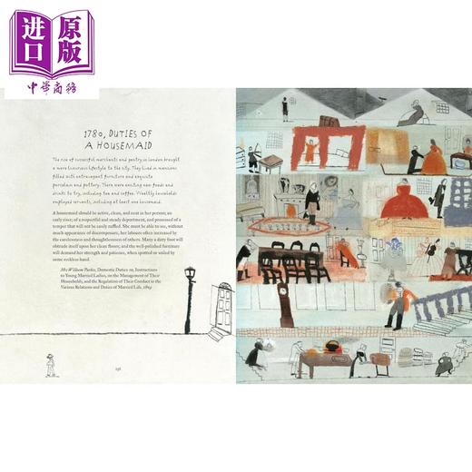 预售 【中商原版】伦敦史 London A History 英文原版 儿童历史读物 人文百科绘本 精装科普读本 进口童书 Laura Carlin 精美插图 商品图3
