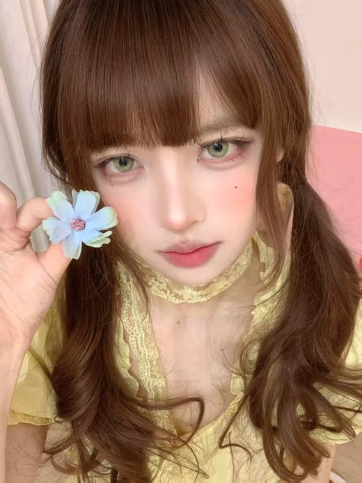 【中直径半年抛】LOVEIIKIRA-萤火之森 绿-14.2mm【半年抛 0-1000度 含有525/575】 商品图8