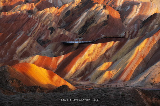 甘青环线——天境祁连、门源油菜花海、黄河石林、永泰古城、秘境丹霞、山丹军马场、马蹄寺石窟8天摄影团 商品图5