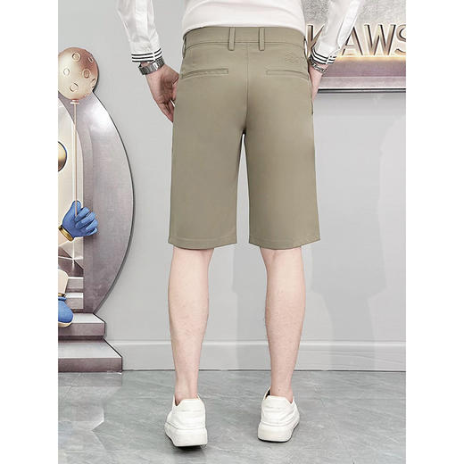 五分休闲短裤男士夏季薄款宽松直筒中裤子西裤  YMXZ-907/D07* 商品图6