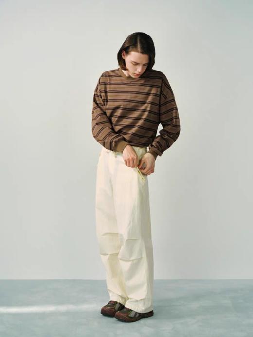 EviStub/E-5CCK210/ 轻量化徒步防晒运动棉尼龙阔腿伞兵裤 商品图1