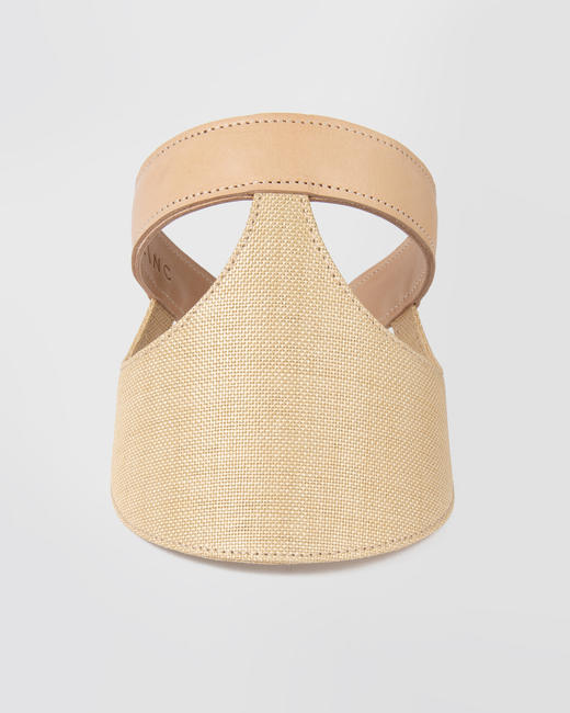 Blanc - Lia Visor Joined - Natural Peacan - 女装 - 帽子 - 自然色/浅棕色 商品图0