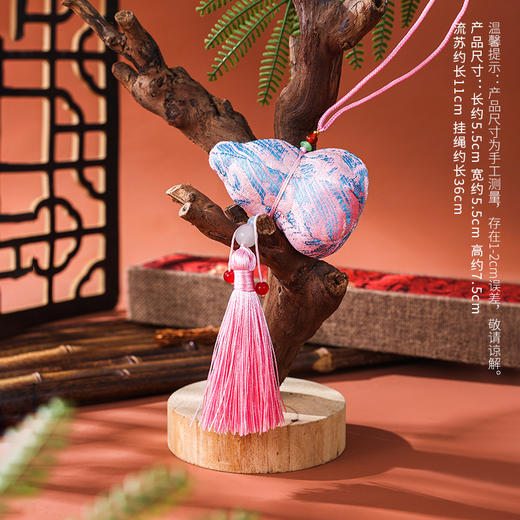 【新款福禄香包香囊】端午节小礼物 文创景区手缝葫芦护身符香囊 古风小挂件 商品图10