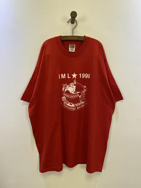 90年代 Vintage FRUIT OF THE LOOM 水果牌 美国制 双面印花 短袖T恤 _SST(2XL)