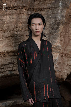 荷木HEMU丨朱栏·交领上衣