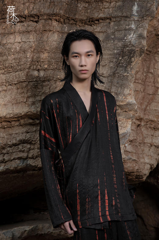 荷木HEMU丨朱栏·交领上衣 商品图0