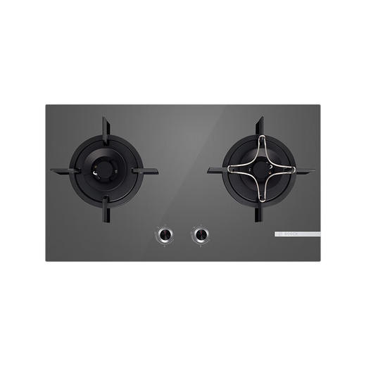 博世（BOSCH）4系 5.2kW家用大火力燃气灶 秒速点火 易清洁灶头 安全熄火保护 一级能效 星际灰钢化玻璃面板 天然气 PDG733VBMP 商品图7