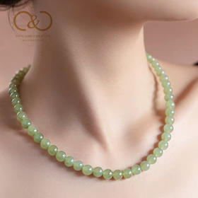 意大利C&C 蛇年专属印记专柜礼盒系列 灵蛇天然翡翠铂光项链礼盒装/天然和田玉项链礼盒装