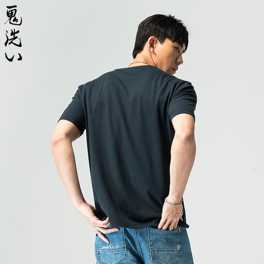 ONIARAI/鬼洗25春夏新品山海鸟天狗短袖T恤男式 J850201 商品图2