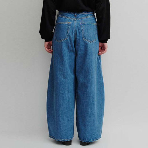 DIGAWEL Wide straight jeans 12oz宽松直筒水洗牛仔裤 商品图2