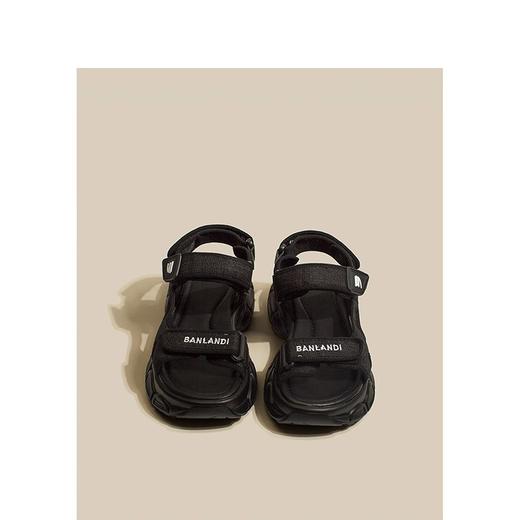 雀说 运动老爹凉鞋女休闲罗马沙滩鞋FJ29183 商品图5