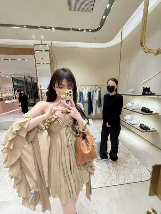 清仓捡漏 LINCHAOZHANG私服定制系列【飞鸟集】   LQ250026斗篷吊带裙LC250048雪纺斗篷上衣 商品图6