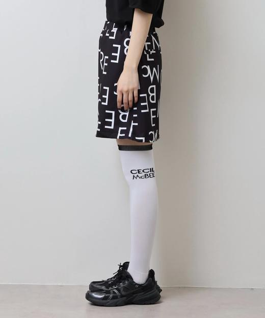 CECIL MCBEE 高尔夫 女士 夏季新款通体大ogo字母印花短裙 商品图11