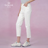 乔万尼夏季新品白色牛仔裤通勤显瘦裤子EM2F861 商品缩略图2