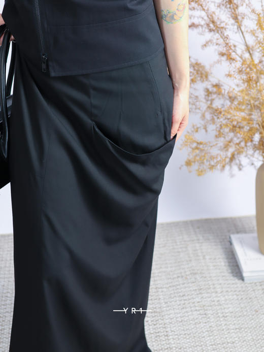Y‘s | 不对称口袋左布裙 商品图2