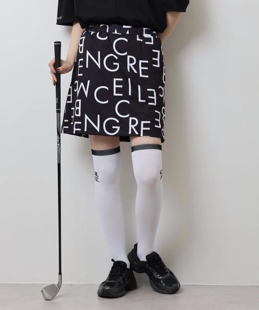 CECIL MCBEE 高尔夫 女士 夏季新款通体大ogo字母印花短裙 商品图5