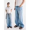 棉仓3621019001-【远空如昨】空气蓝复古水洗设计宽松立体牛仔裤 商品缩略图3