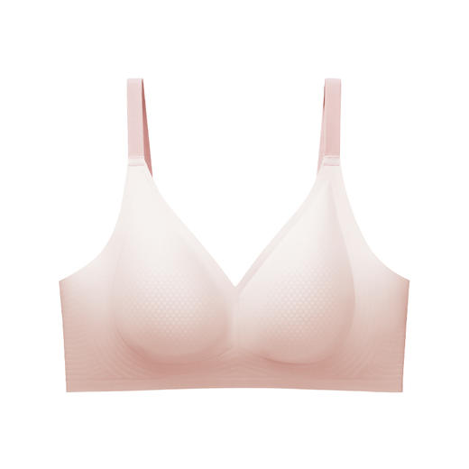 芬腾文胸上托防下垂光面无钢圈舒适内衣女透气无痕性感收副乳胸罩 商品图4