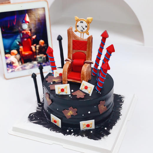 第五人格狂欢之椅翻糖蛋糕（暗黑版） 商品图0