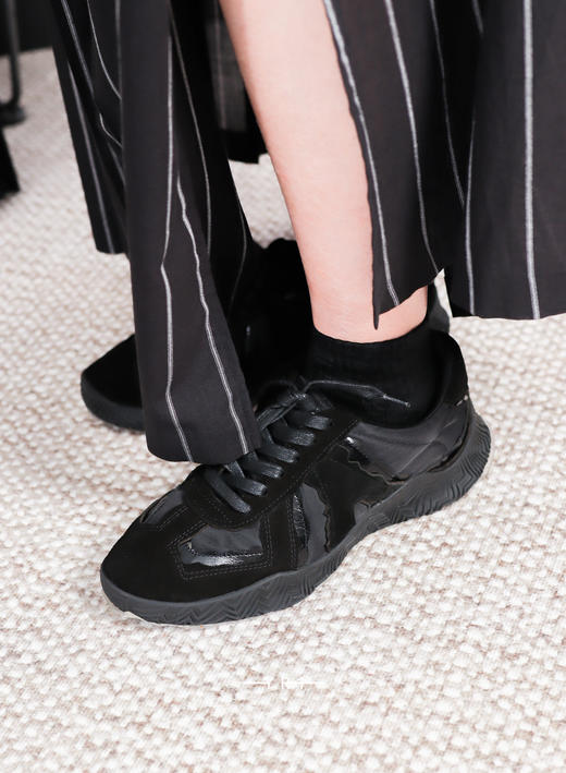 Y‘s | 皮革组合德军训练鞋 商品图4