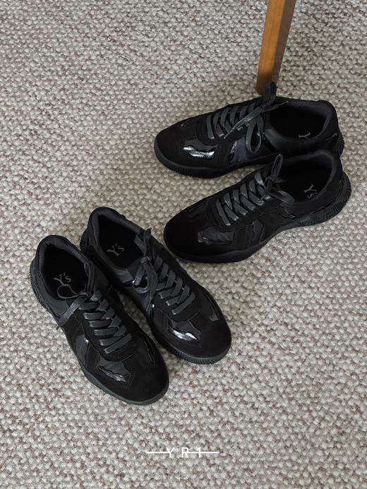 Y‘s | 皮革组合德军训练鞋 商品图0