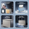海尔（Haier）203升智控彩晶低霜商用家用冰柜 冷藏柜冷冻柜 商品缩略图1