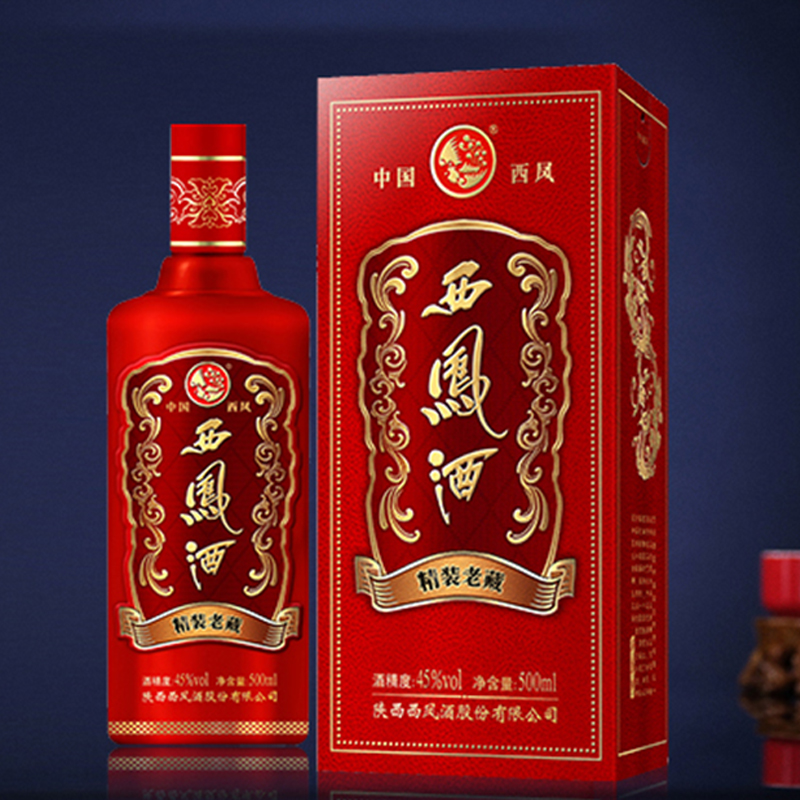 【整箱6瓶】45度西凤酒精装老藏500ml