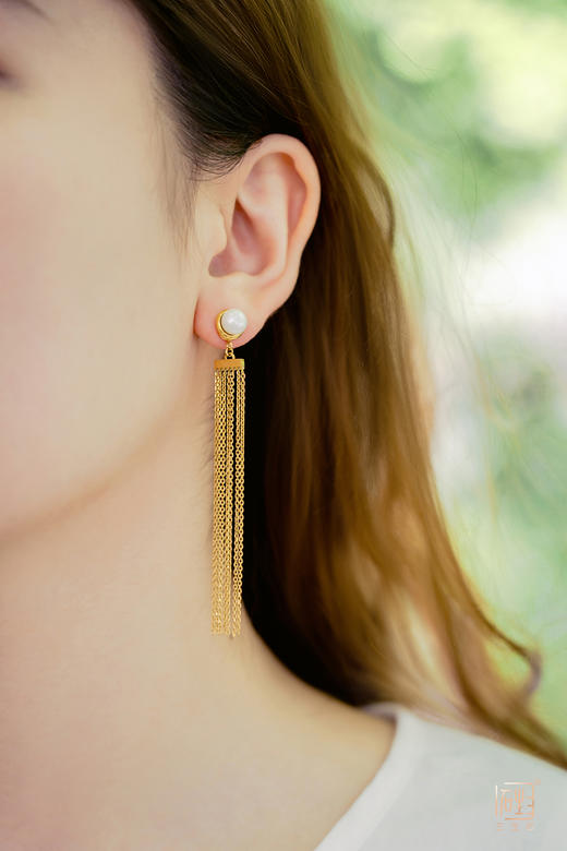 三生石“爱的记忆”新国风多用耳饰 商品图3