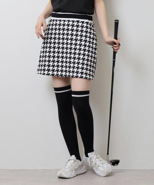 CECIL MCBEE 高尔夫 女士 千鸟格花纹裙弹力短裙 商品图10
