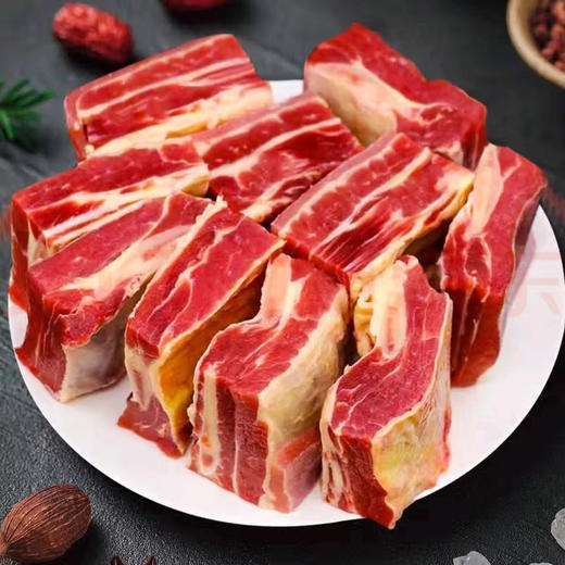 内蒙古通辽市奈曼旗沙漠甜心内蒙古大草原散养原切无添加牛肋排1.5kg 商品图2