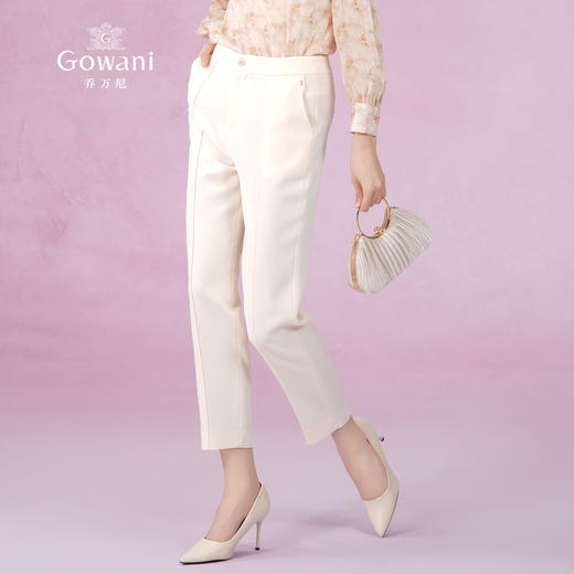 乔万尼裤子女新款爆款夏季薄款显瘦西装裤EM2F739 商品图1