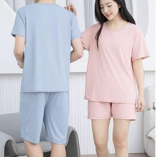 严选 | 朵彩 轻奢风速干家居套装 7A抗菌家居服 男女同款 商品图4