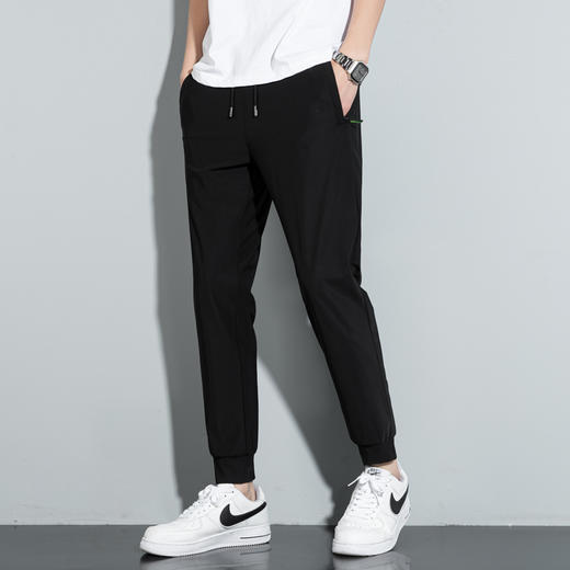 【DCS】大依优型大码冰丝裤休闲运动夏季长裤弹力大号裤子加肥加大松紧腰宽松 商品图3