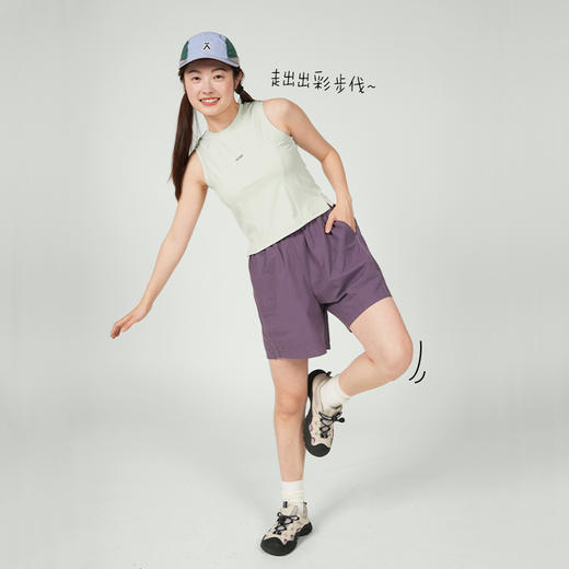 【出游季】ACMEITEM爱棵米-户外情侣水洗棉短裤宽松大口袋休闲裤子男女GAG3220378C 商品图2