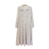 VIVIAN LIU薇薇安刘D2444101夏女装新款翻领碎花收腰连衣裙 商品缩略图4