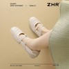 ZHR银色多巴胺单鞋2025新款工作外穿浅口软底法式平底玛丽芭蕾 商品缩略图5