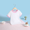 【90-140】女童夏款撞色接边短袖T恤100%棉 商品缩略图4