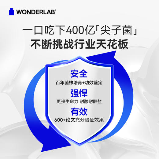 万益蓝wonderlab益生菌小蓝瓶全能大人肠胃消化男女老少孕期送礼 商品图5