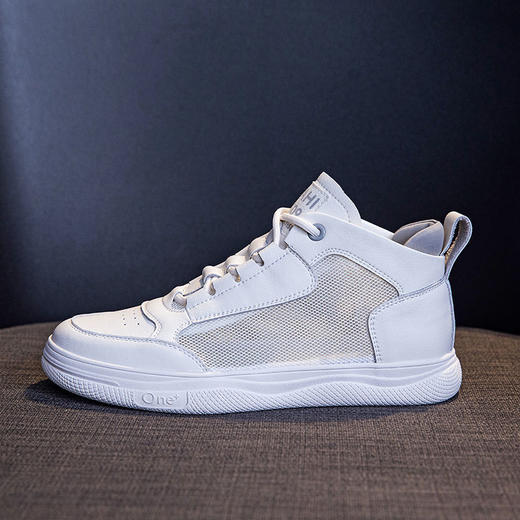 雀说 真皮软底小白鞋子女运动鞋2021-57 商品图9