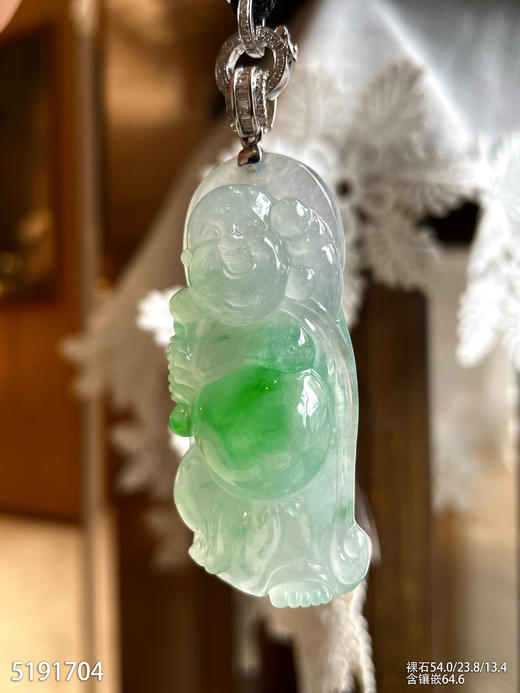 5191704，佛公吊坠。具体价格微信咨询 商品图5