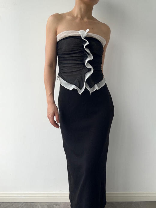 SIJIA｜黑色直筒半裙 [ 黑SS2529 ] 商品图1