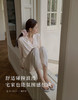 【柔滑垂顺舒适美貌 】2025新款微醺蕾丝仿真丝触感素颜衣长袖翻领家居服休闲两件套 商品缩略图0