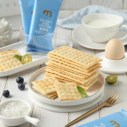 【MDL】麦臻选海盐苏打饼干1.1kg 商品图1