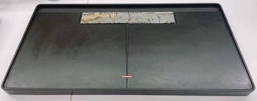 锦绣陶石茶盘60X25X1.7cm雅趣乌金石茶盘（60*30cm） 商品图6